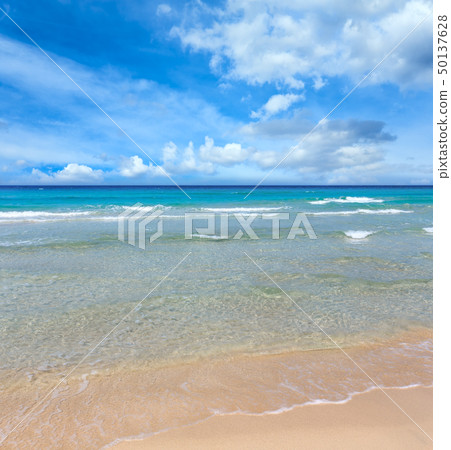 Sea surf on beach. Sea surf on beach. 50137628