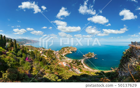 Taormina view from up, Sicily Taormina view from up, Sicily 50137629