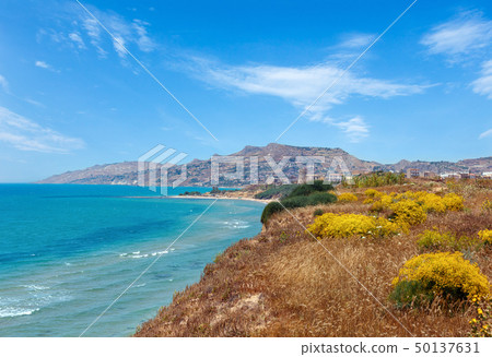 Sea bay in Torre di Gaffe, Agrigento, Sicily, Sea bay in Torre di Gaffe, Agrigento, Sicily, 50137631
