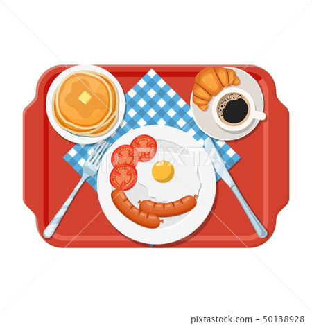 Appetizing delicious breakfast of coffee, 50138928