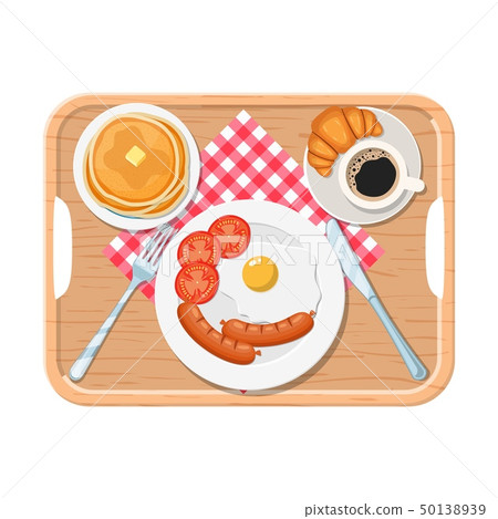 Appetizing delicious breakfast of coffee, Appetizing delicious breakfast of coffee, 50138939
