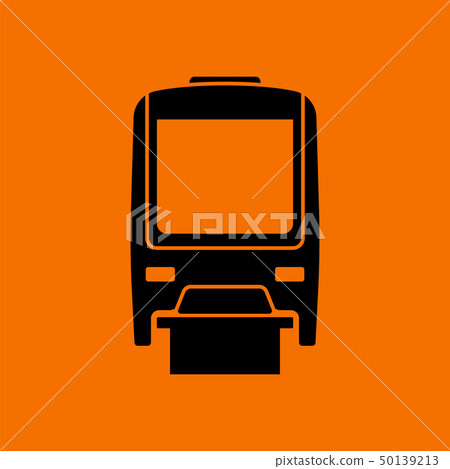 Monorail  icon front view 50139213