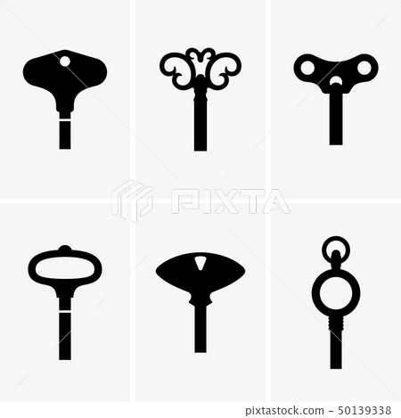 Winding keys - Stock Illustration [50139338] - PIXTA