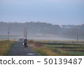 Morning misty countryside 50139487
