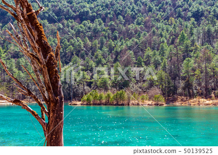 中國麗江玉龍雪山 中国観光スポット China Jade Dragon Snow Mountain 50139525