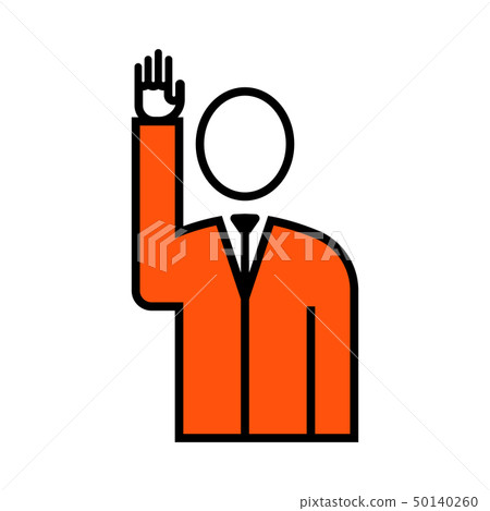 Voting Man Icon 50140260