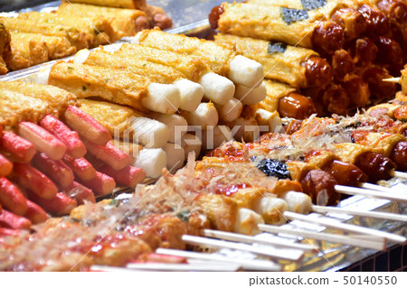 Street food in Myeongdong, Korea 50140550