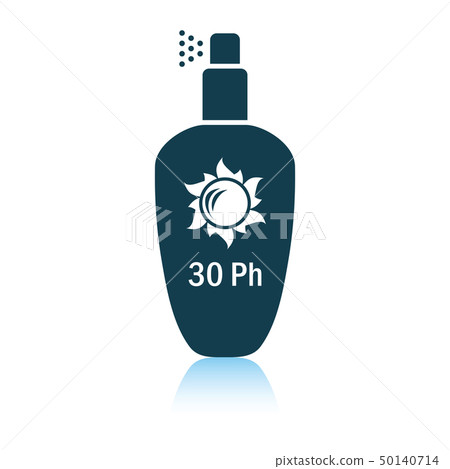 Sun protection spray icon 50140714