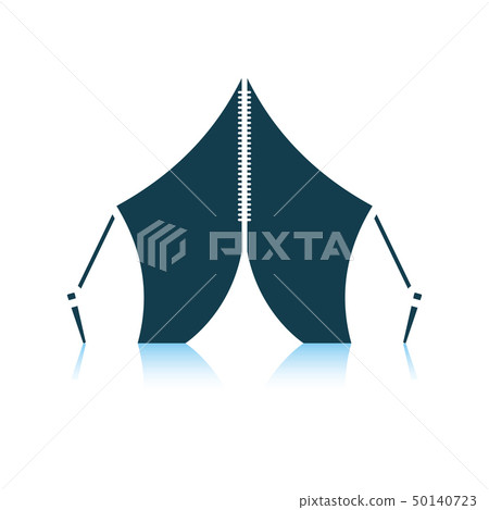 Touristic tent icon Touristic tent icon 50140723