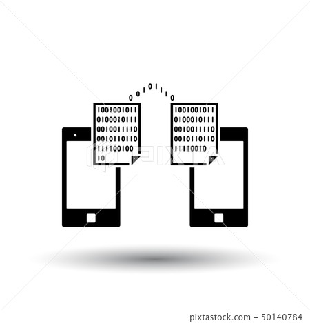 Exchanging Data Icon Exchanging Data Icon 50140784