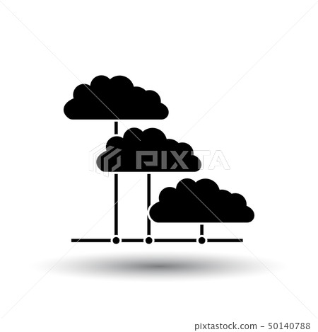 Cloud Network Icon Cloud Network Icon 50140788