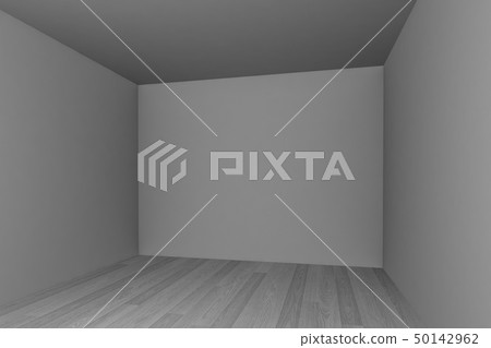 empty room ,grey wall with wood floor ,3d interior empty room ,grey wall with wood floor ,3d interior 50142962