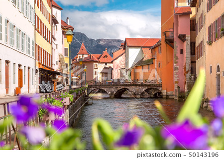 Annecy, called Venice of the Alps, France 50143196