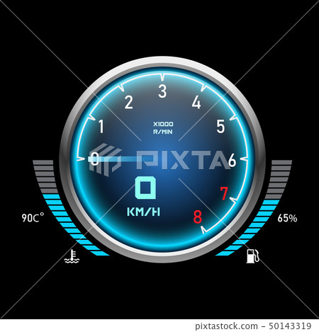 Auto speedometer or car tachometer. Motorcycle Auto speedometer or car tachometer. Motorcycle 50143319