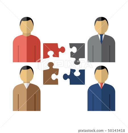 Corporate Team Icon Corporate Team Icon 50143418