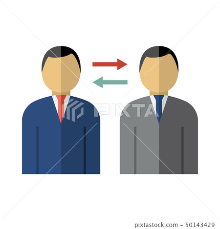 Corporate Interaction Icon 50143429
