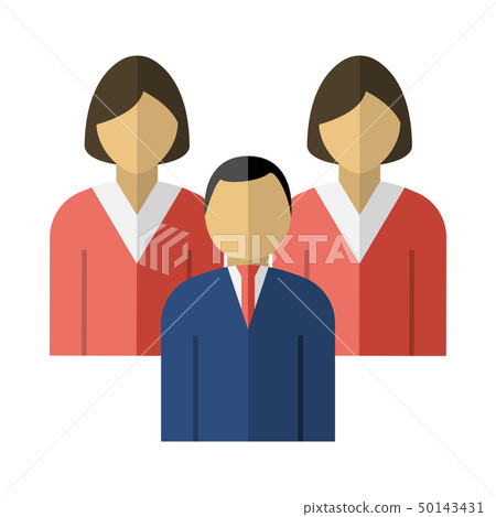 Corporate Team Icon 50143431