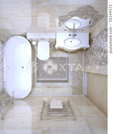 Luxury bathroom classic style 50144572
