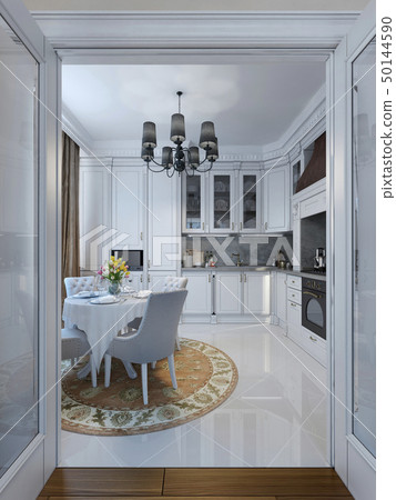 Kitchen in classical style 50144590