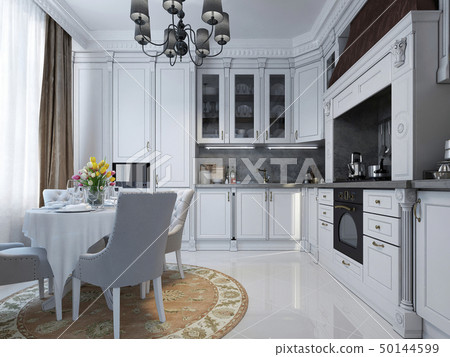 Kitchen in classical style 50144599