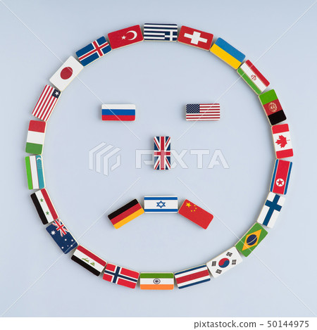 peace symbol from flags peace symbol from flags 50144975