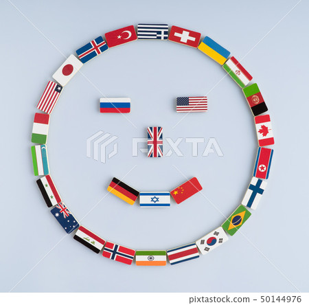peace symbol from flags peace symbol from flags 50144976