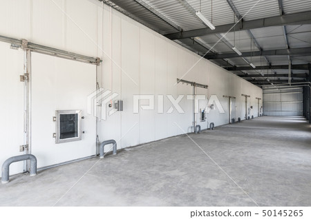 warehouse freezer in the factory 50145265