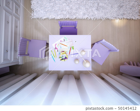 Children's room for girls classic style Children's room for girls classic style 50145412