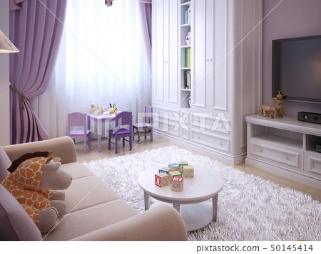 Children's room for girls classic style Children's room for girls classic style 50145414