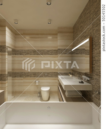 Bathroom minimalist design 50145502