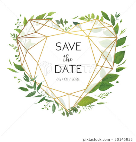 Wedding floral cute invite, invitation card design Wedding floral cute invite, invitation card design 50145935