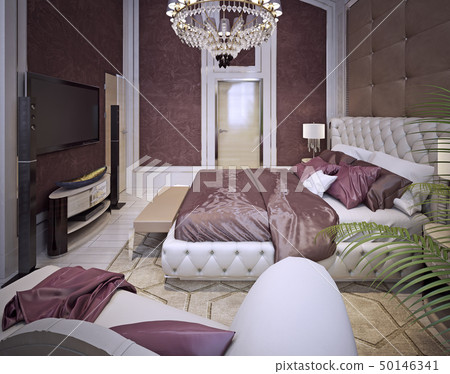 Bedroom Art Deco style 50146341