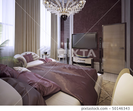 Bedroom Art Deco style 50146343