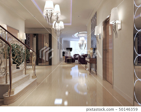 Hallway Art Deco style 50146359