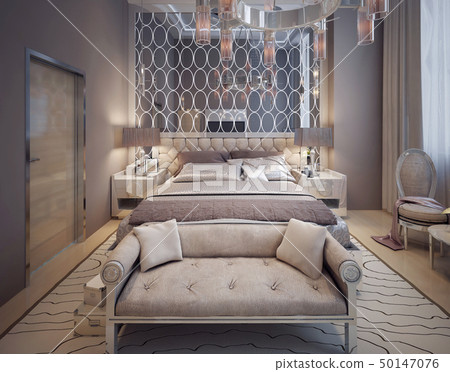 Bedroom in modern style 50147076