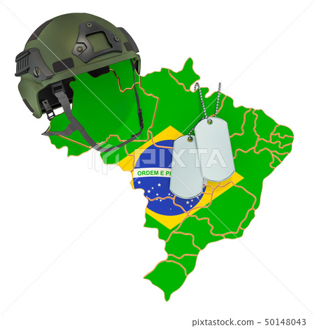 Brazilian military force, army or war concept Brazilian military force, army or war concept 50148043