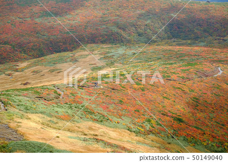 從Kurikoma山頂看Kurihara的風景 從Kurikoma山頂看Kurihara的風景 50149040