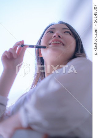 Office Woman Female 1 Casual Meeting 20s 30s Business Indoor Pen Office Woman Female 1 Casual Meeting 20s 30s Business Indoor Pen 50149307