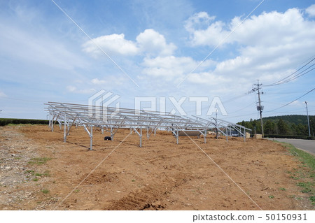 太陽能發電廠建築工地 太陽能發電廠建築工地 50150931