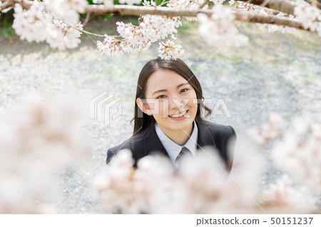 櫻花女孩高中生 櫻花女孩高中生 50151237