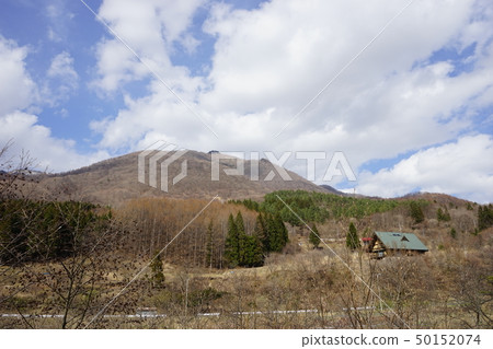 鄉村享有Mount Hayaike山的景色 50152074