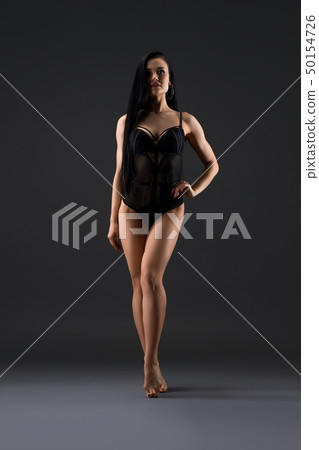 Gorgeous fitness model in sexy body shot 50154726