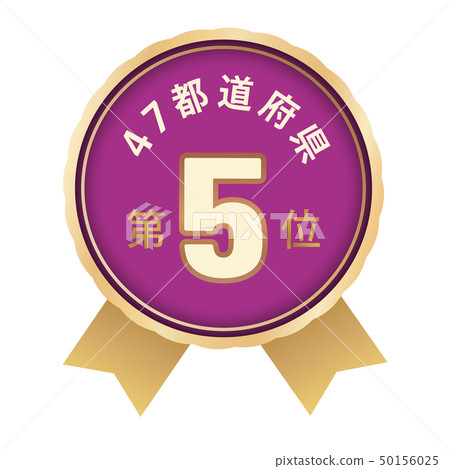 47 prefectures ranked 5th 50156025
