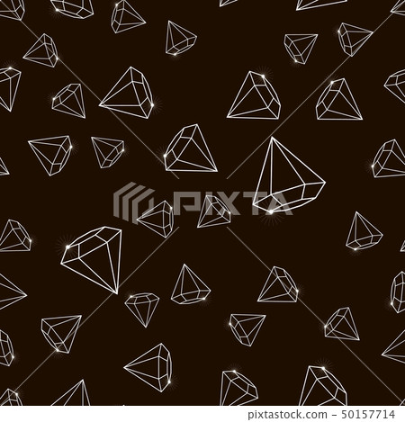 Outline Abstract vector glamour fashion diamond Outline Abstract vector glamour fashion diamond 50157714