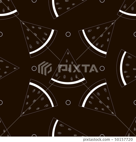 Outline Cute seamless vector pattern with Outline Cute seamless vector pattern with 50157720