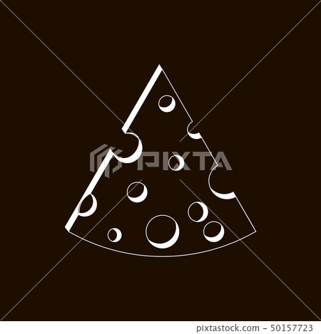 Outline Food Cheese Cartoon for posters, Outline Food Cheese Cartoon for posters, 50157723