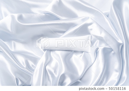 Cosmetics image silk background 50158116