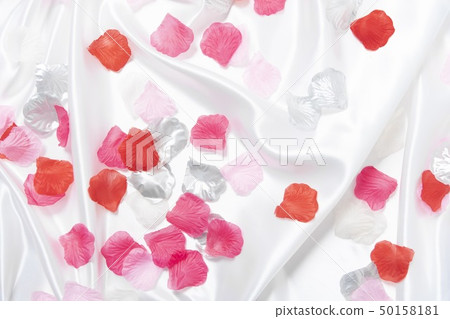 Wallpaper background silk petals 50158181