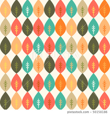 色彩葉子背景 50158186