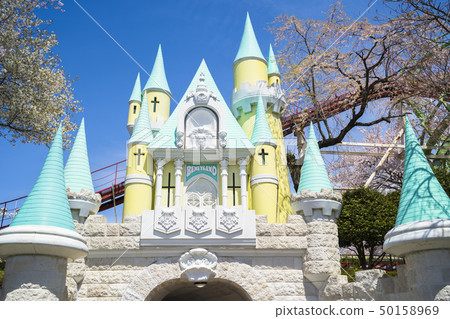 Cherry blossoms and amusement park 092 Cherry blossoms and amusement park 092 50158969
